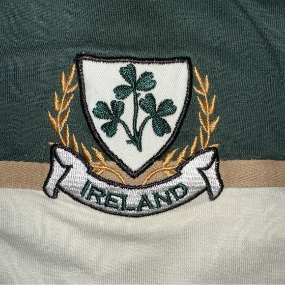 Lansdowne IRELAND Youth 7/8 Long Sleeve Rugby Shirt Jersey Heritage Collection - Picture 6 of 11